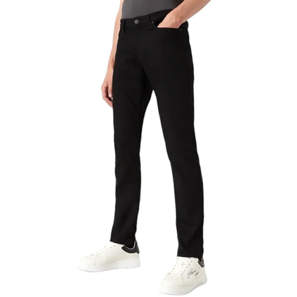 Emporio Armani Mens Slim Jeans  Black Size 30